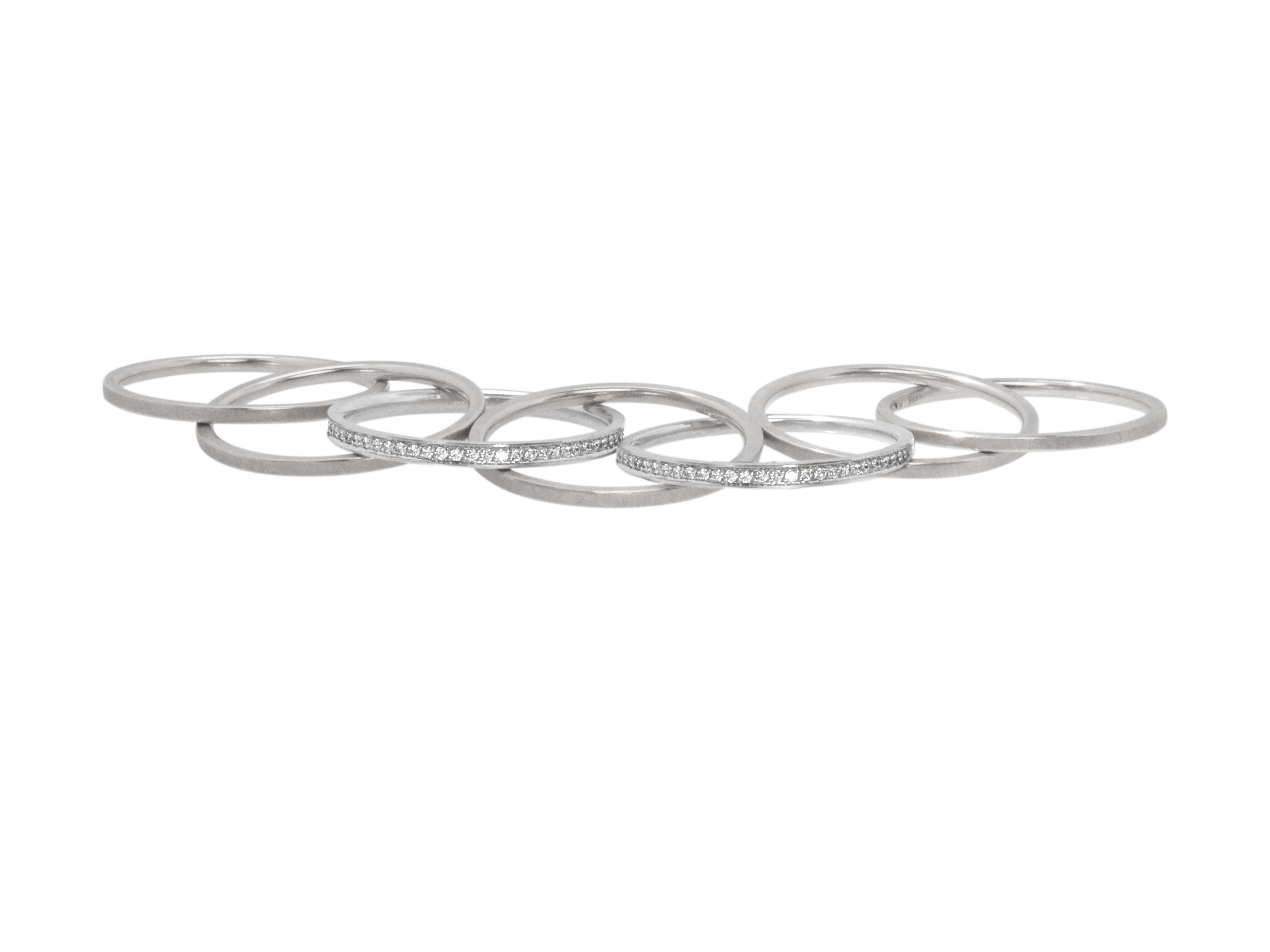 Brillantring I "Saturn" I Platin 950 I 0,62ct