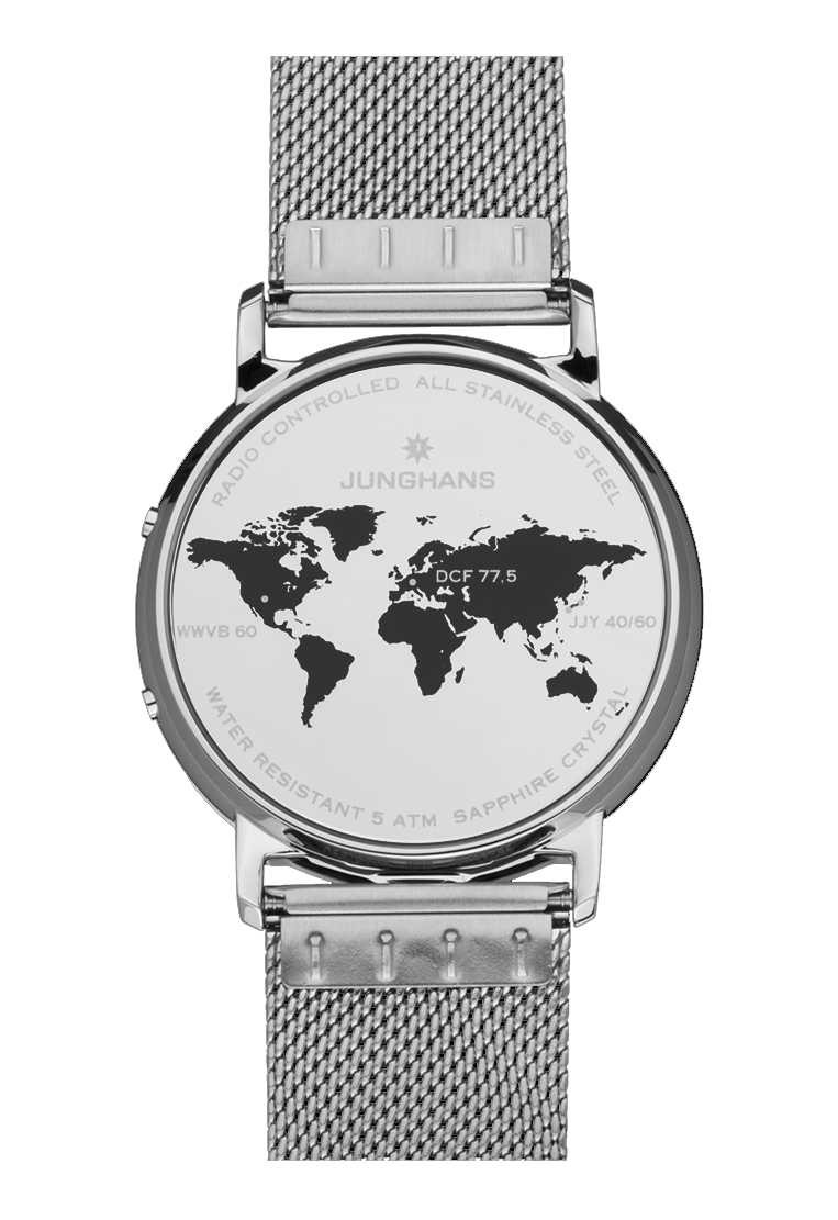 Herrenuhr I Milano Mega Solar I Junghans I blau