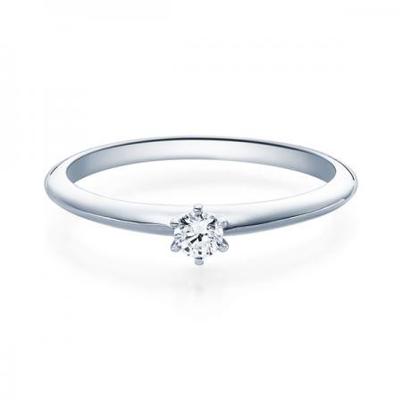 Antragsring Weißgold 585