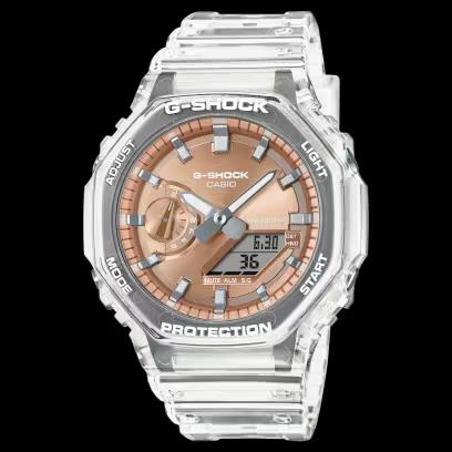 G-Shock I GA-2100BM-7A5ER I transparent - kupfer