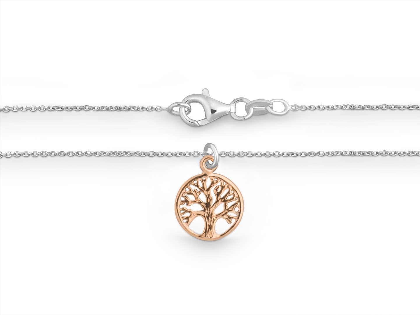 Halskette I "Tree of Life" I 925 I rosé