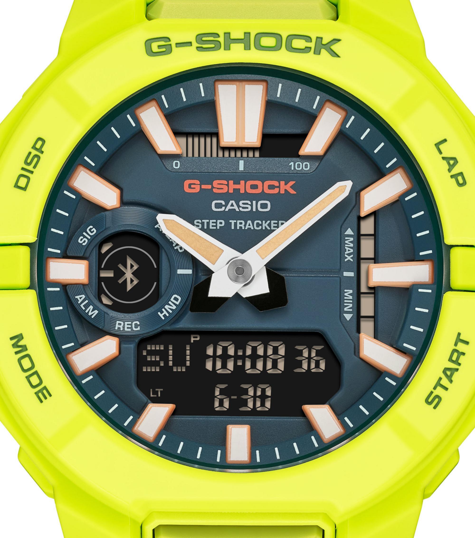 G-Shock I GBA-950-9A3ER I Schrittzähler I neon