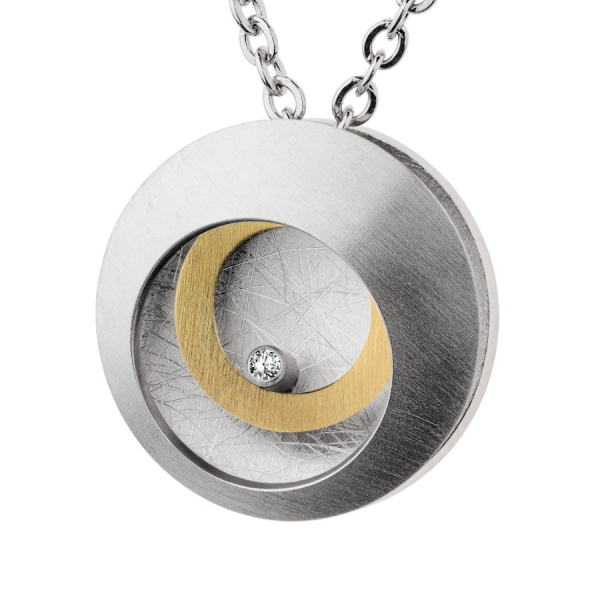 Anhänger matt/poliert/gekratzt