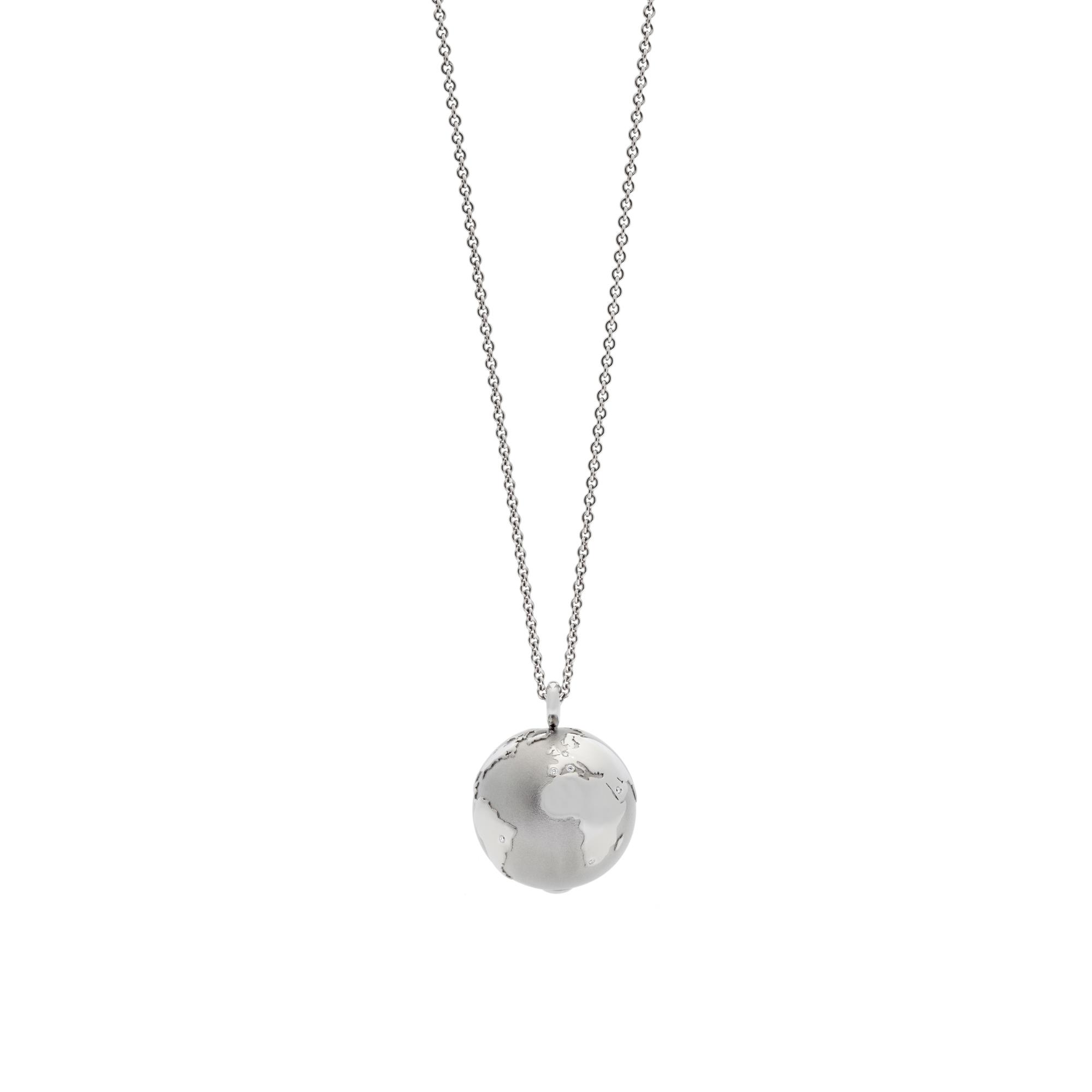 Anhänger mit Kette I Meine Welt I Edelstahl