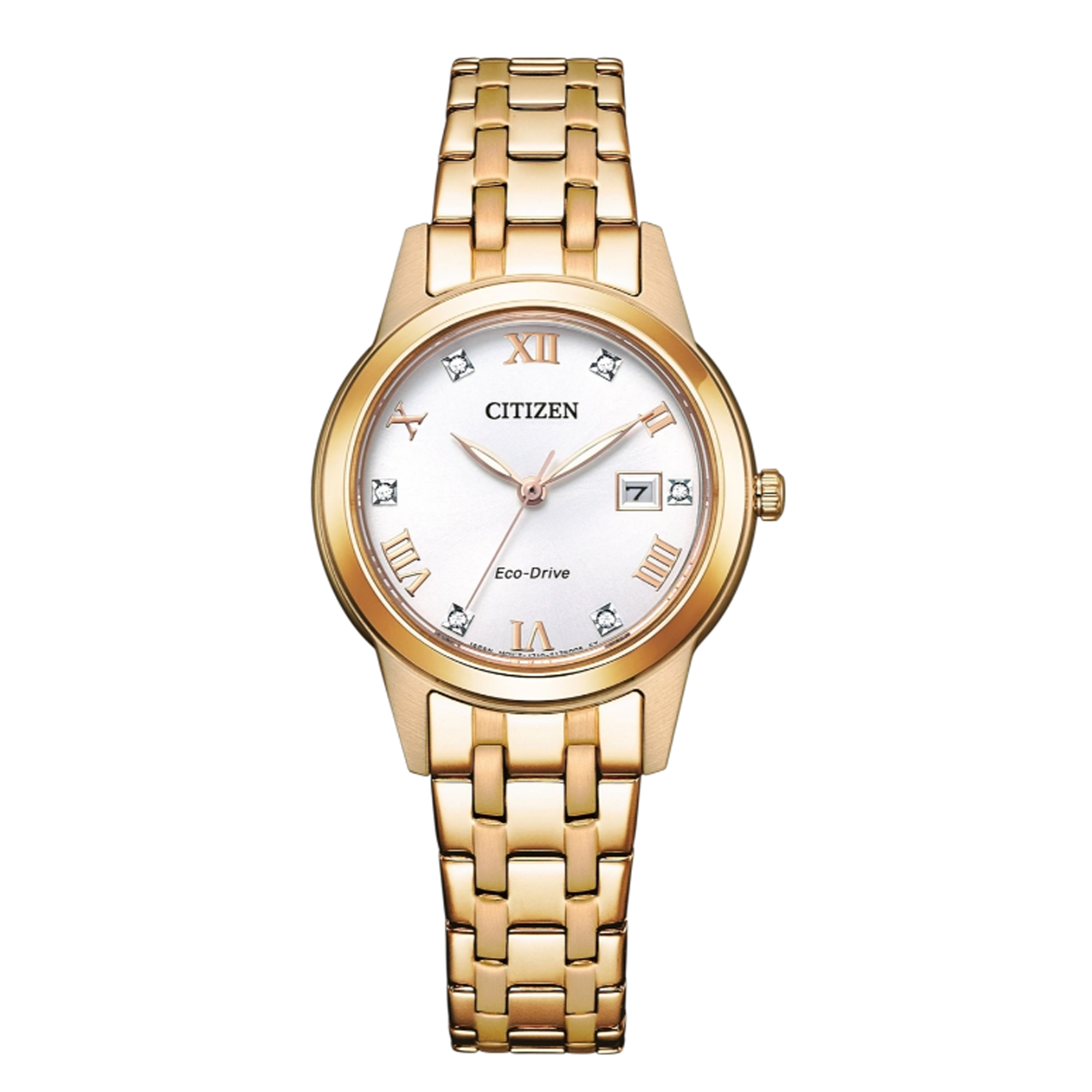 Citizen I Eco-Drive I Damenuhr mit Solar I gold