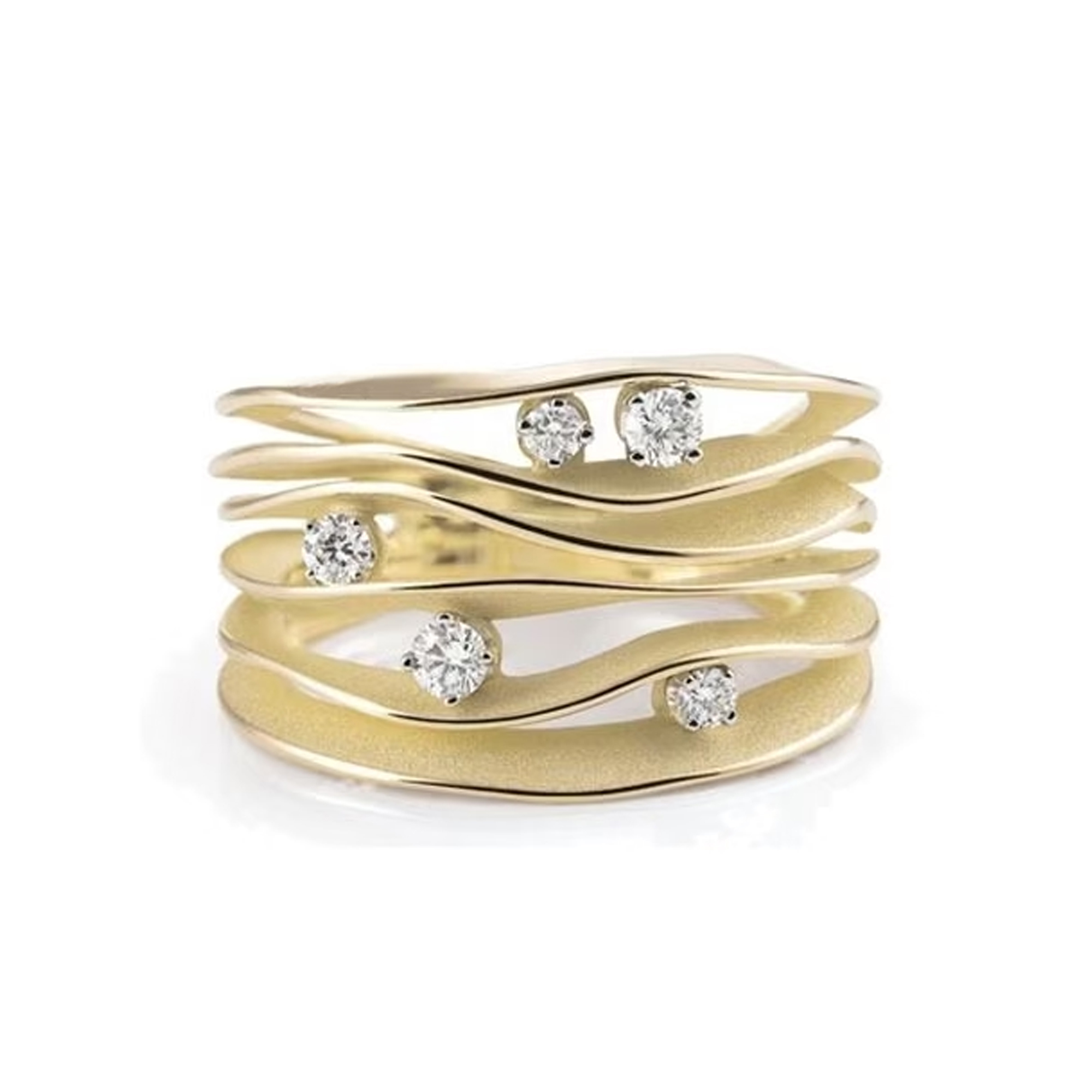 Brillantring Gold I "Dune" I 750 I 0,28ct.