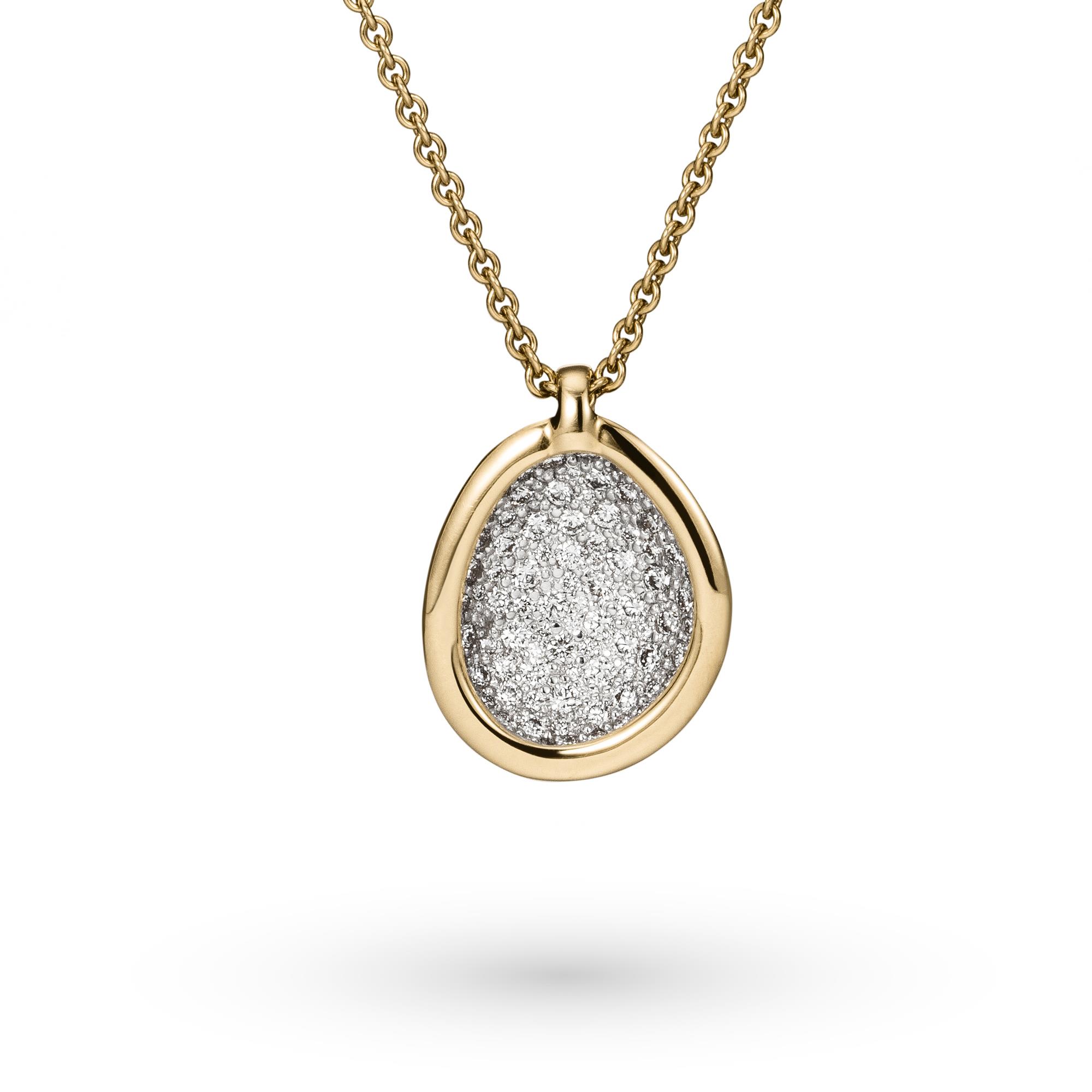 Halsschmuck Kristall I 750 I 70 Brill. 0,52ct tw