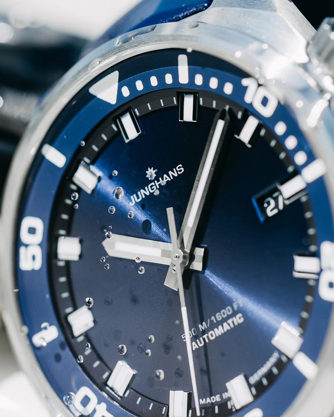 Junghans Aquaris Blue I 27/4660.44 I blau