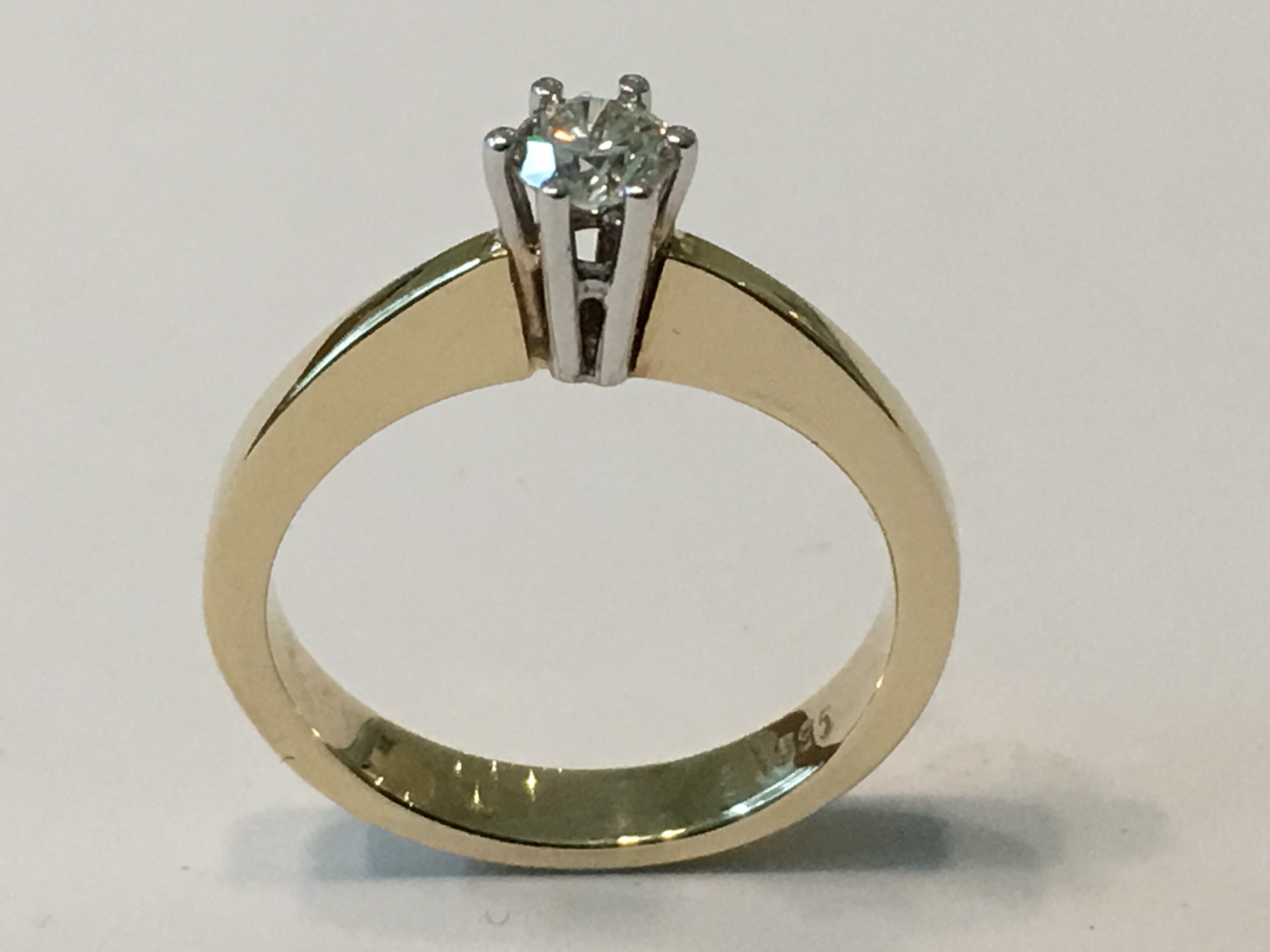 Brillantring Bicolor 585