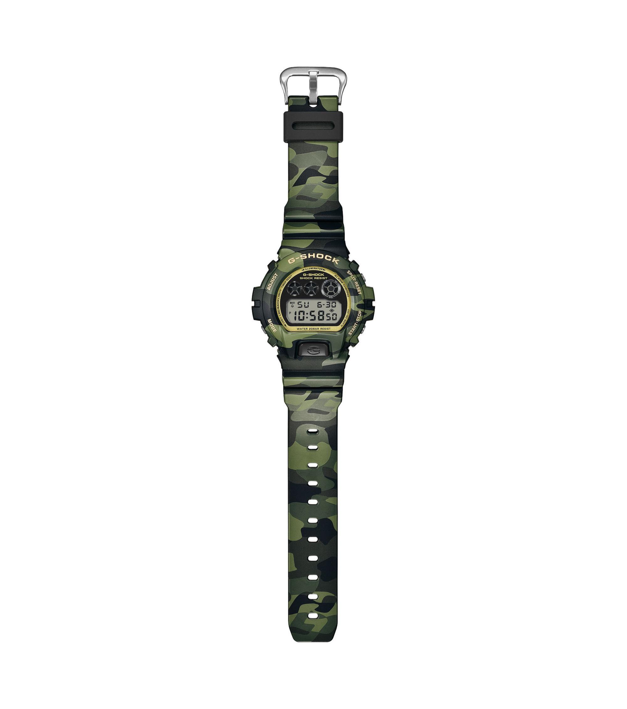 G-Shock I DW-6900CMG-3ER I camouflage-gold