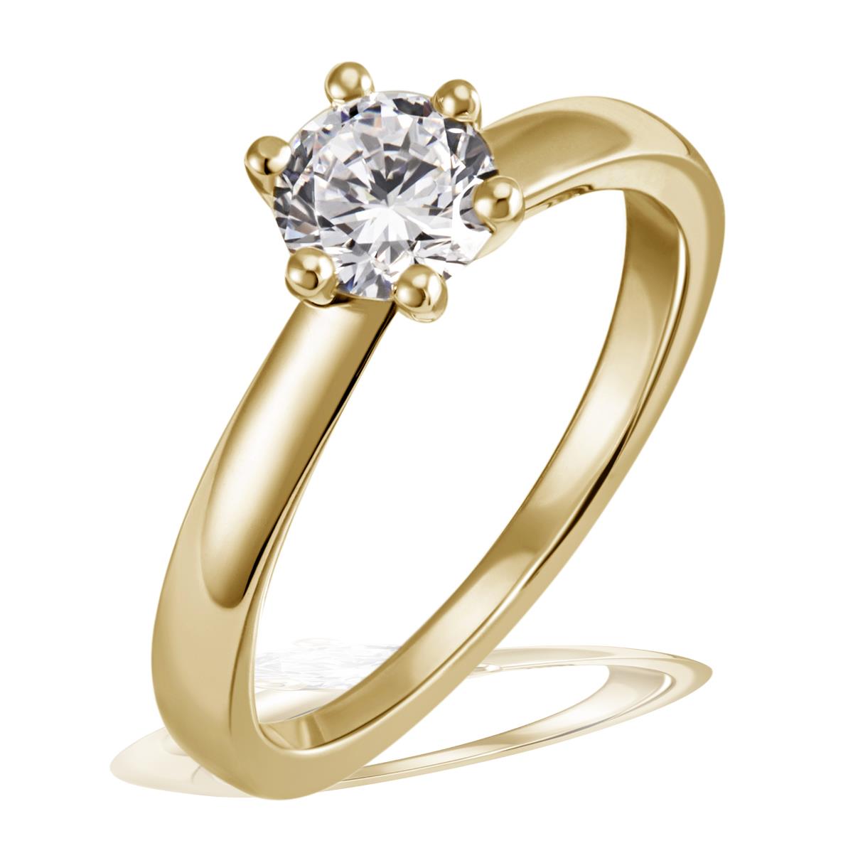 Antragsring mit Brillant 585 Gold