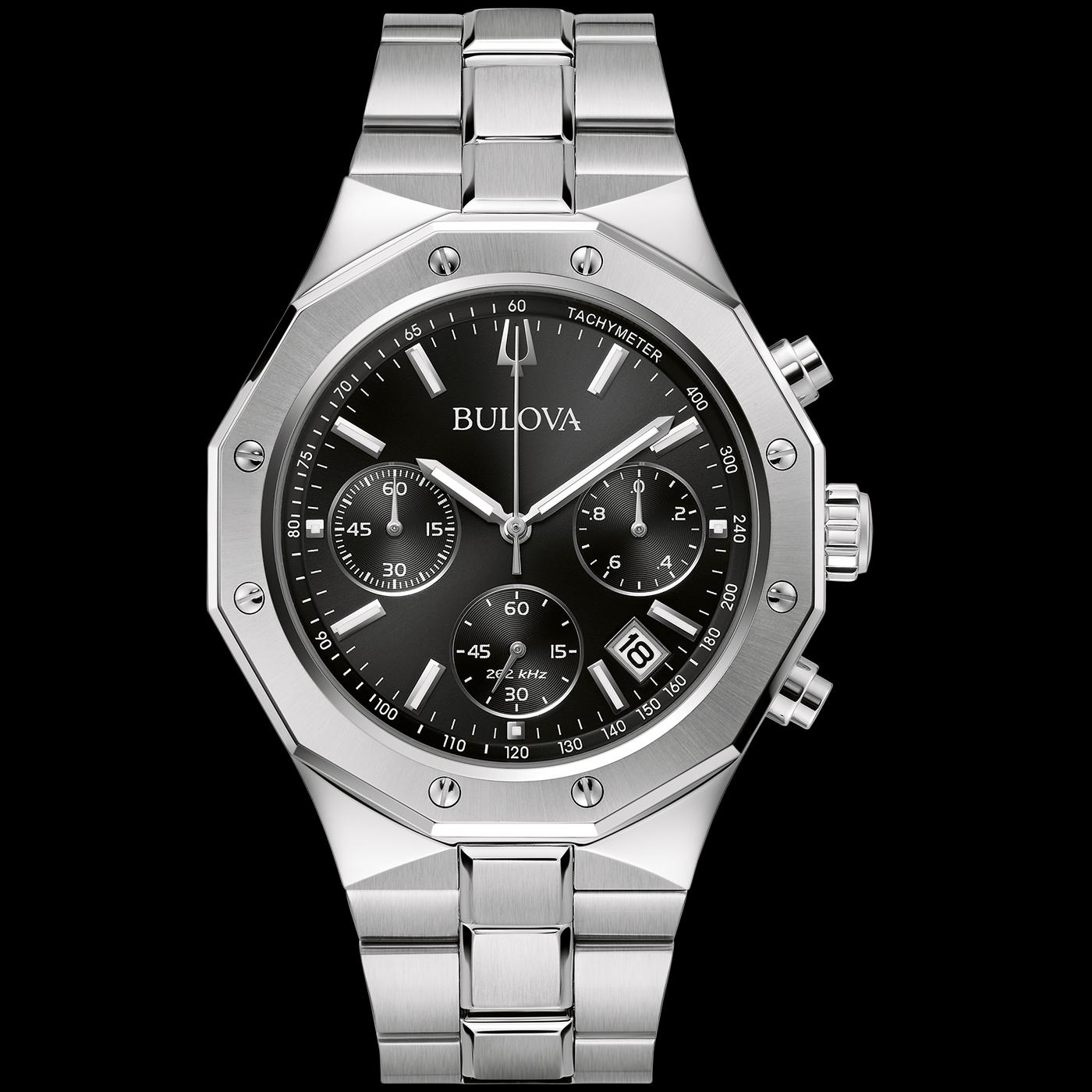 Bulova I Chronograph I 96B410 I schwarz