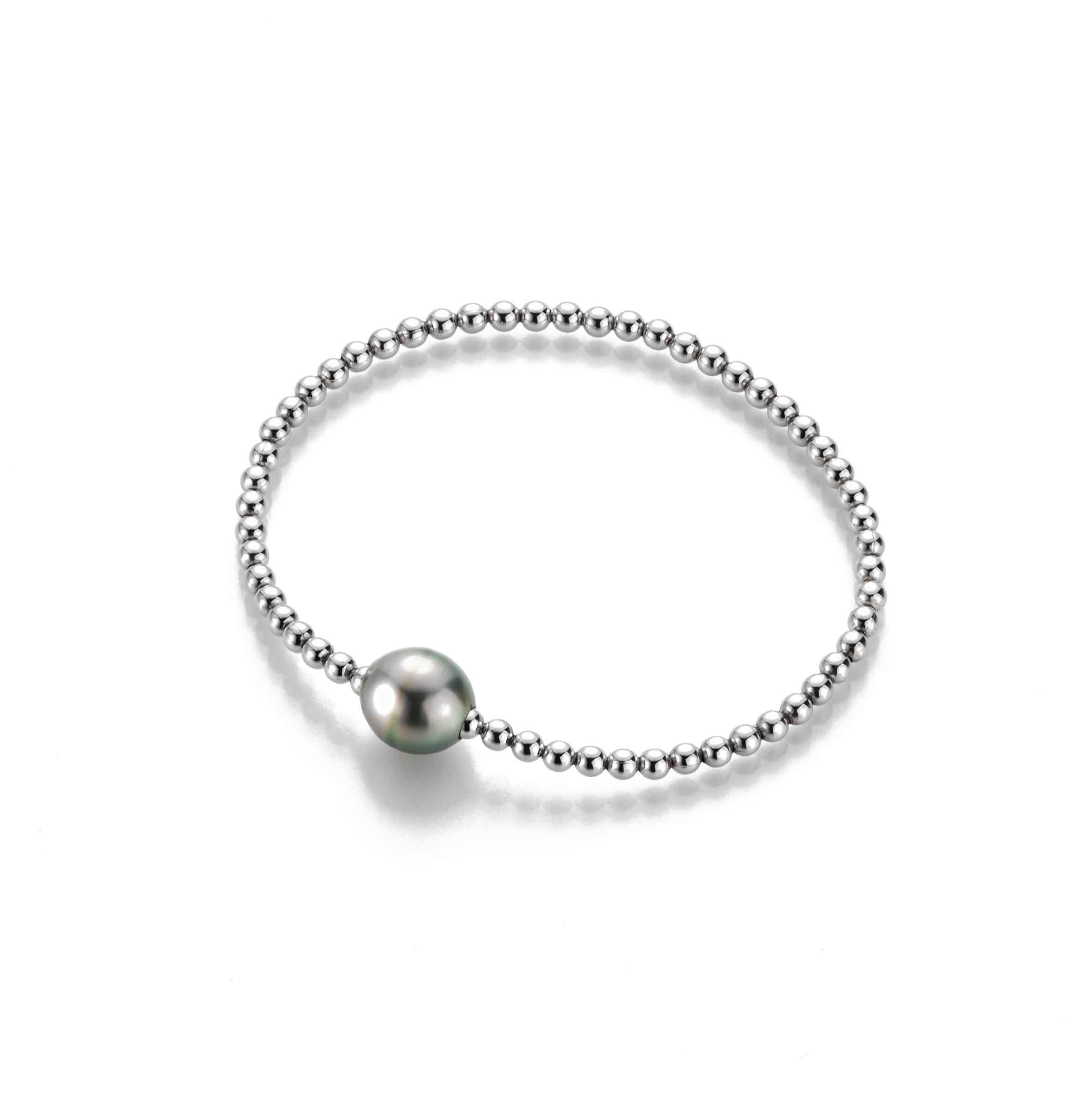 Silberarmband mit Perle Silber