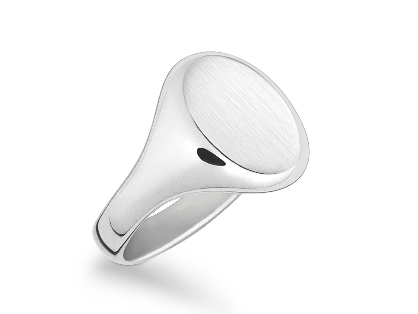 Siegelring I 925 Silber I Oval