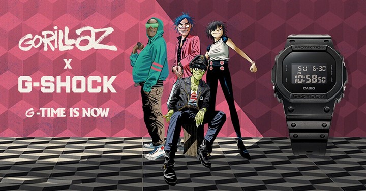 G-Shock Gorillaz Gorillaz Collaboration mit Casio G-Shock